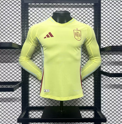 MAILLOT ESPAGNE EXTÉRIEUR 2024 VERSION MANCHES LONGUES