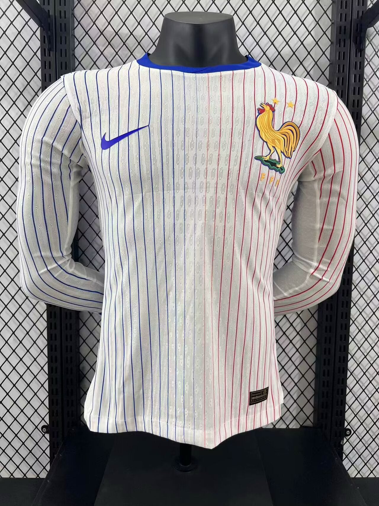 MAILLOT FRANCE EXTÉRIEUR 2024 VERSION MANCHES LONGUES