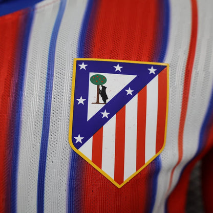 MAILLOT ATLETICO MADRID DOMICILE 2024/2025 VERSION MANCHES LONGUES