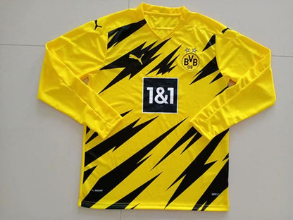 MAILLOT DORTMUND DOMICILE 2020/2021 VERSION MANCHES LONGUES