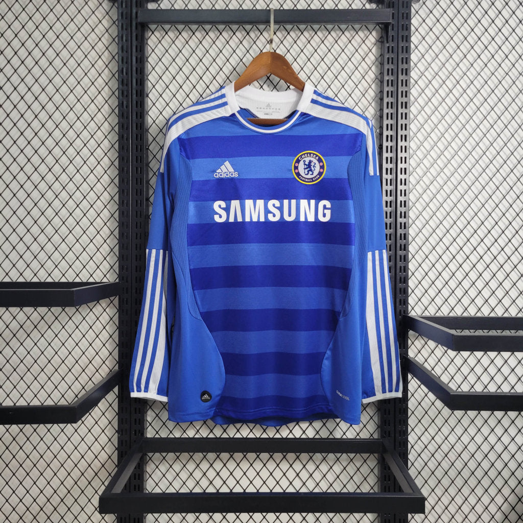 MAILLOT CHELSEA DOMICILE 2011/2012 VERSION MANCHES LONGUES