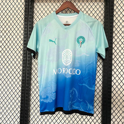 MAILLOT MAROC VERSION SPÉCIALE BLEU 2025/2026