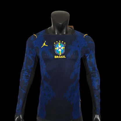 Brésil Maillot Extérieur Manches Longues CDM 26 – Version Player