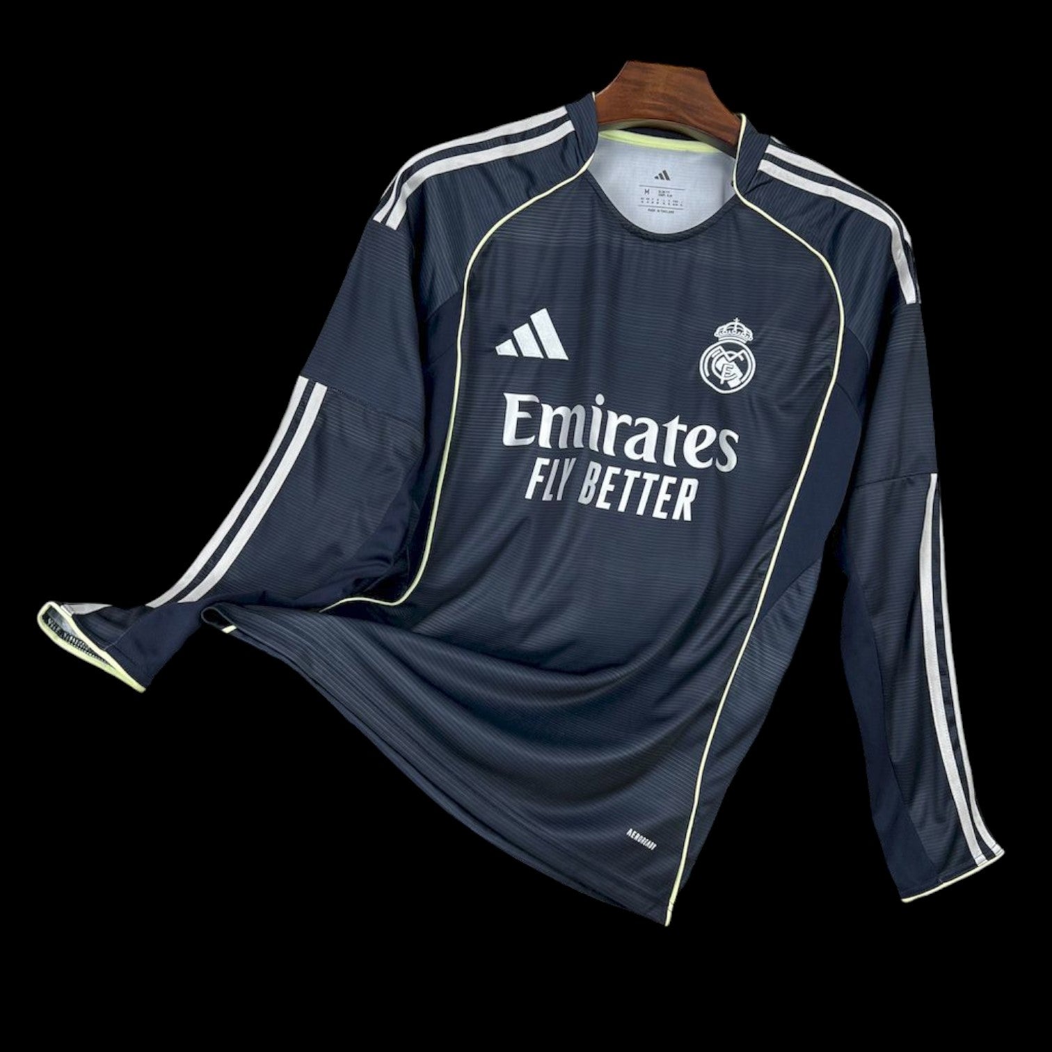 R.Madrid Maillot Extérieur 25/26 – Manches Longues