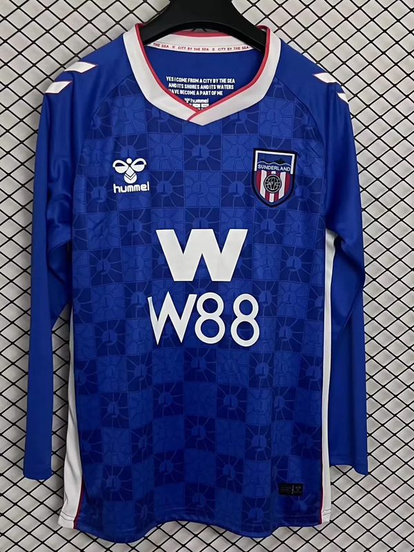 MAILLOT SUNDERLAND EXTÉRIEUR 2025/2026 VERSION MANCHES LONGUES