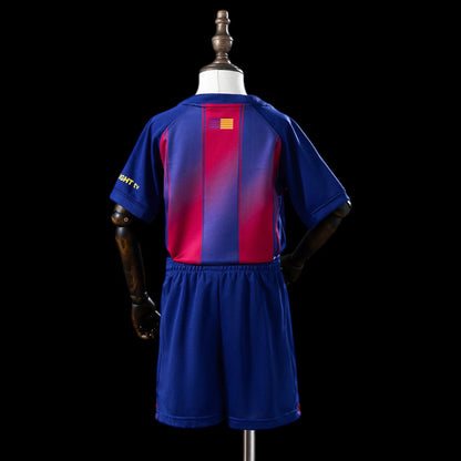 Barcelone Maillot Domicile 25/26 – Enfant
