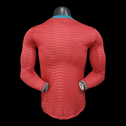 Portugal Maillot Domicile Manches Longues CDM 26 – Version Player