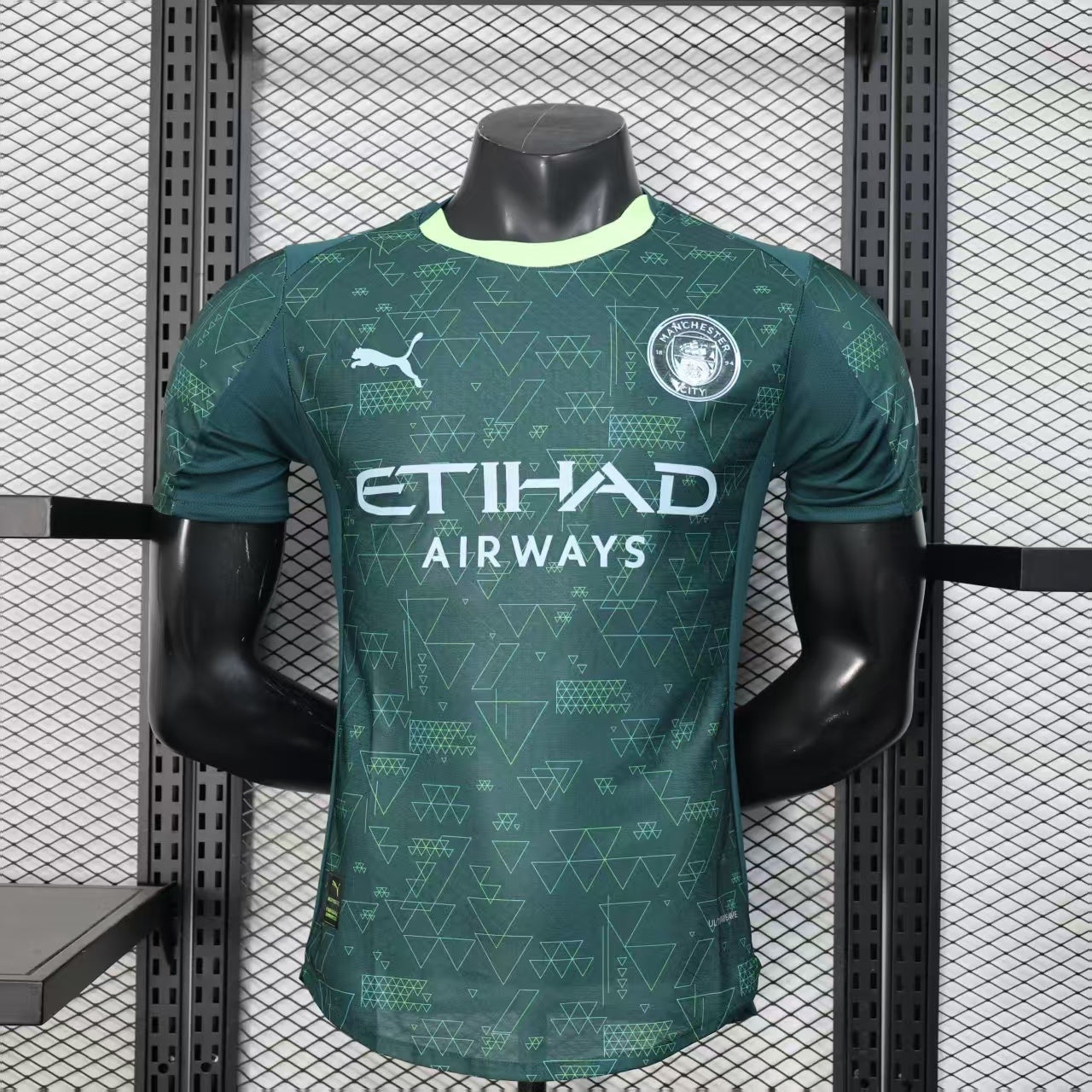 MAILLOT PRÉ-MATCH MANCHESTER CITY 2025/2026