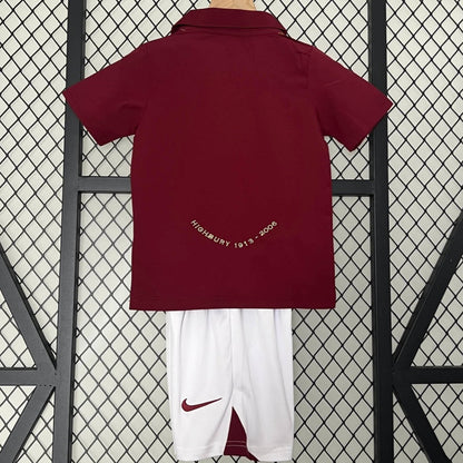 2005-2006 Ensemble Enfant Arsenal Domicile Rétro