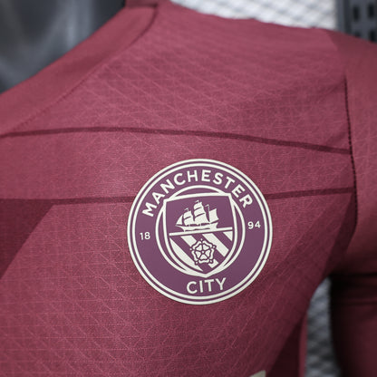MAILLOT MANCHESTER CITY MANCHES LONGUES THIRD 2024/2025