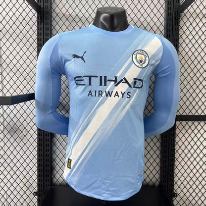 Maillot 25/26 Manchester City Domicile player Manches Longues