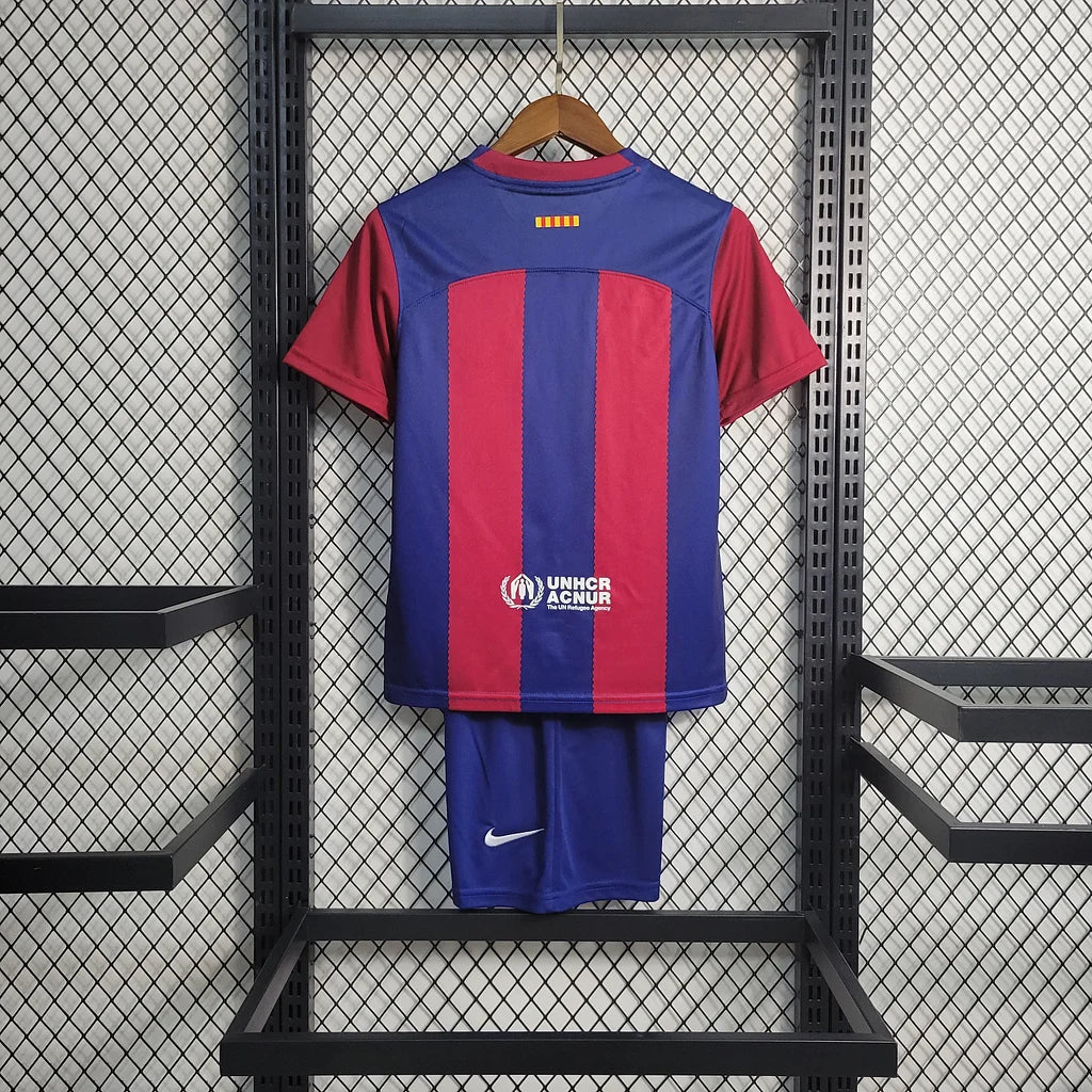 MAILLOT ENFANT FC BARCELONE DOMICILE 2023/2024