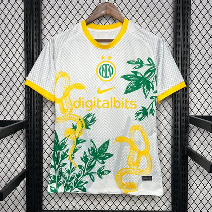 MAILLOT 24/25 INTER MILAN BLANC SPÉCIAL SERPENT
