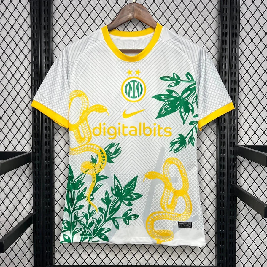MAILLOT 24/25 INTER MILAN BLANC SPÉCIAL SERPENT