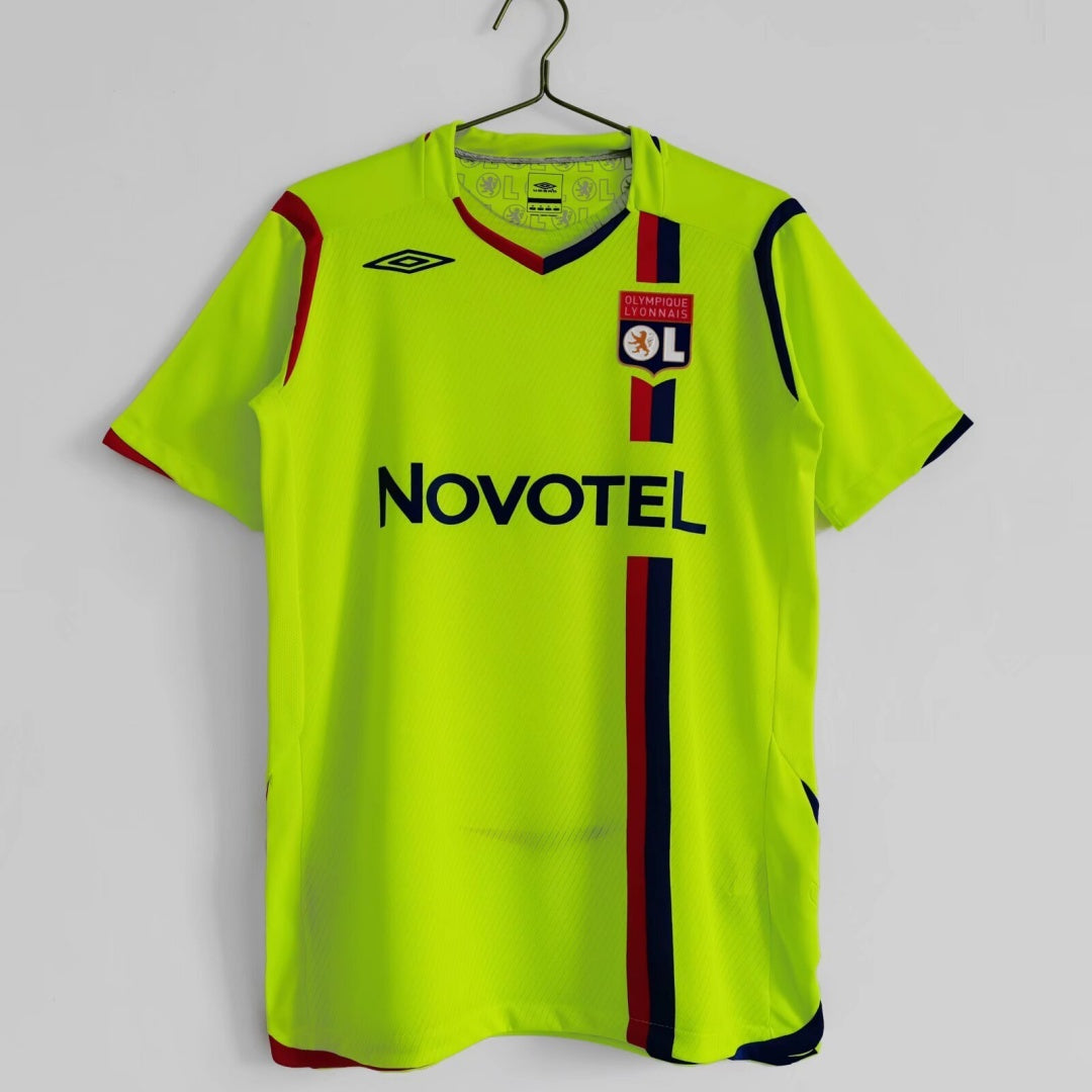 2008-2009 Maillot Lyon Extérieur Retro