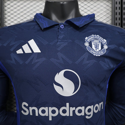 MAILLOT MANCHESTER UNITED EXTERIEUR 2024/2025 VERSION MANCHES LONGUES