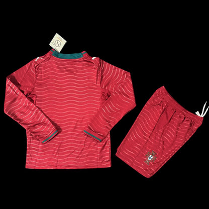 MAILLOT ENFANT PORTUGAL DOMICILE MANCHES LONGUES COUPE DU MONDE 2026