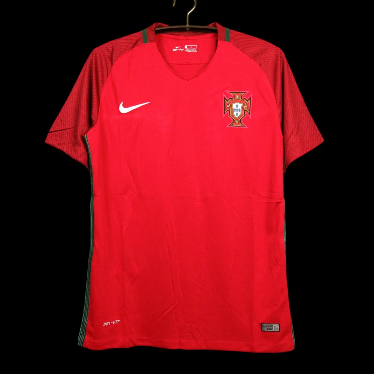 Portugal Maillot Domicile Rétro 2016