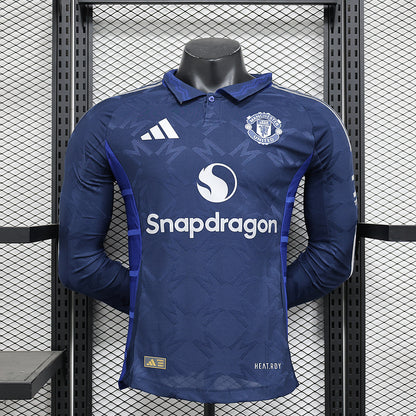 MAILLOT MANCHESTER UNITED EXTÉRIEUR 2024/2025 VERSION MANCHES LONGUES