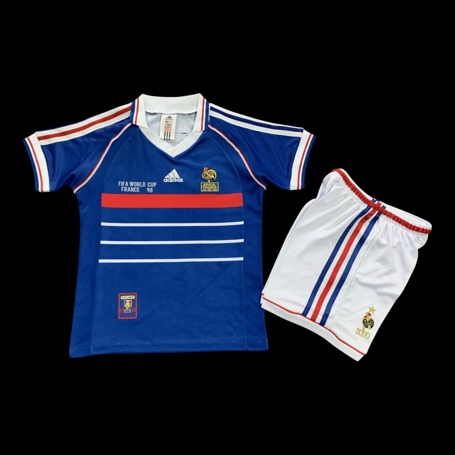 France Maillot Domicile Rétro 1998 – Enfant
