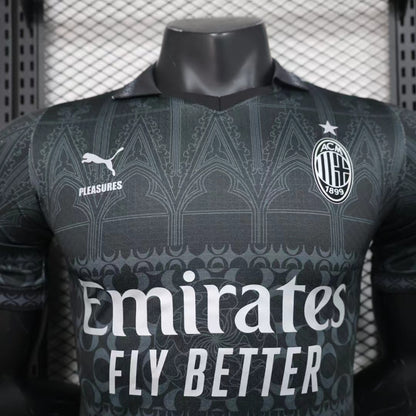 MAILLOT AC MILAN EDITION PLEASURES FOURTH NOIR 2023/2024