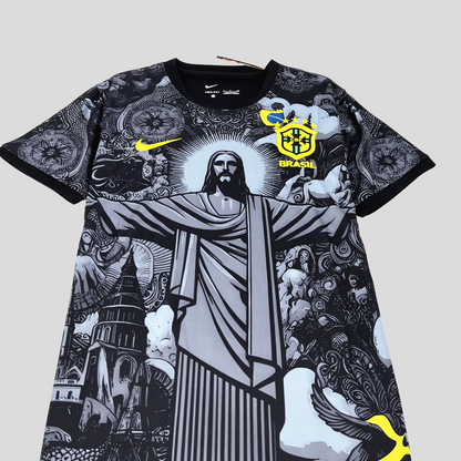MAILLOT BRÉSIL CONCEPT  VERSION NOIR 2025/2026