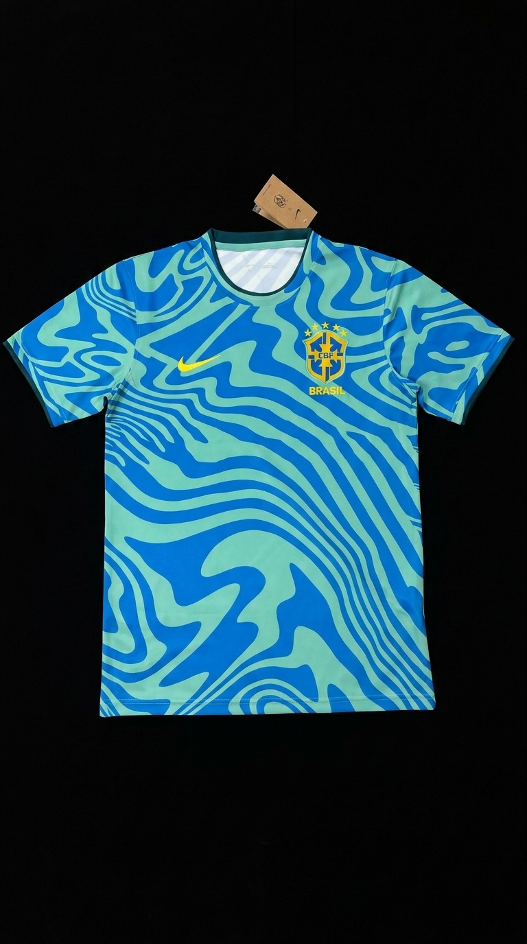 MAILLOT BRÉSIL TRAINING COUPE DU MONDE 2026