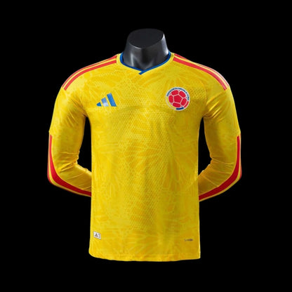 Colombie Maillot Manches Longues Domicile CDM 26 – Version Player