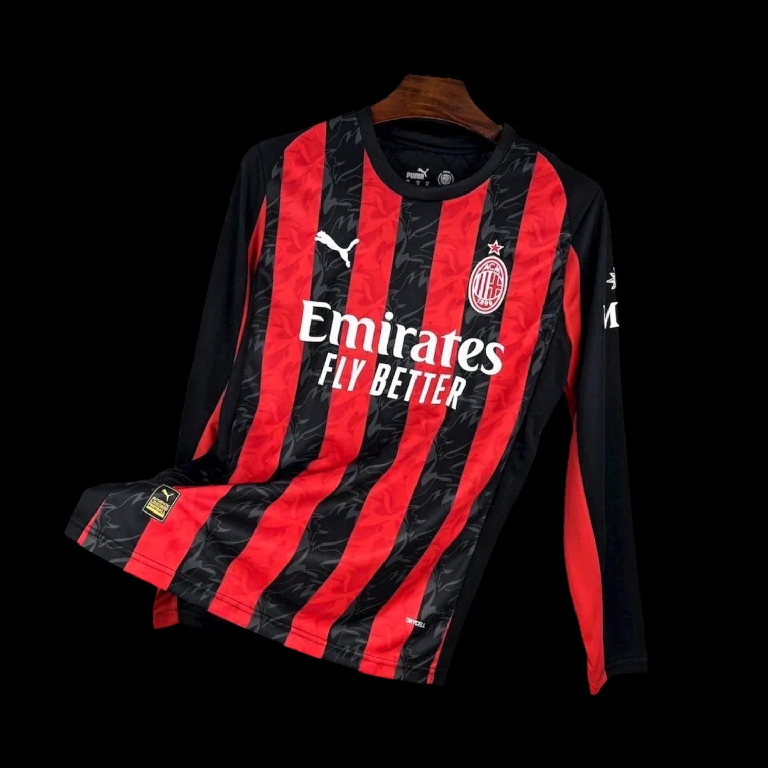 Milan AC Maillot Manches Longues Domicile 25/26
