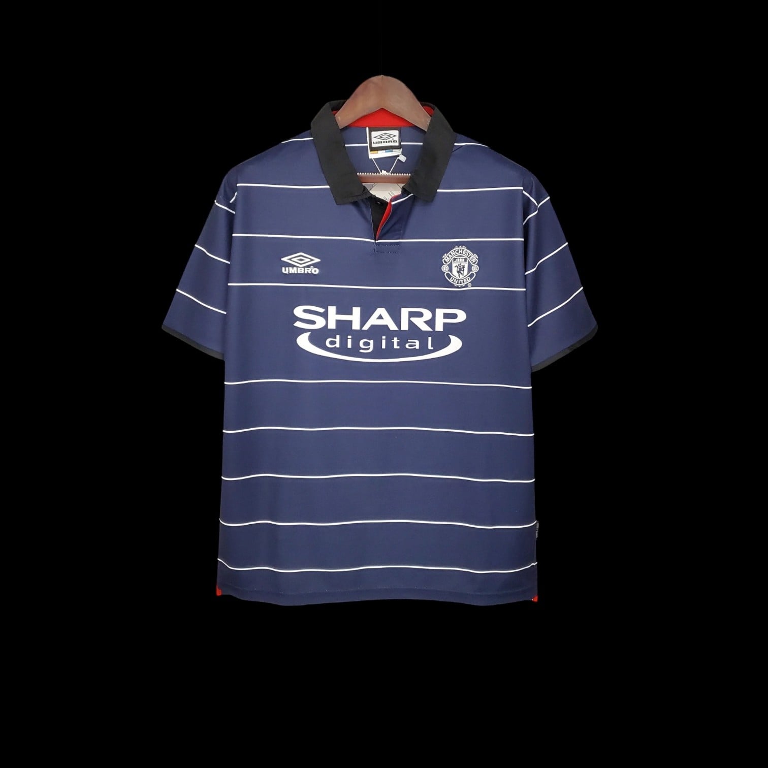 Manchester United Maillot Rétro 99/00
