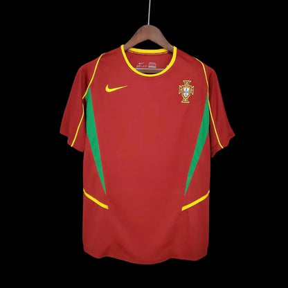 Portugal Maillot Domicile Rétro 2002