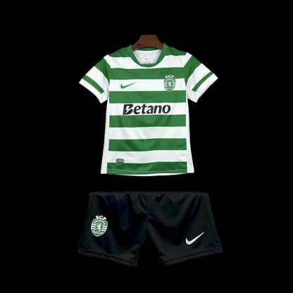 Sporting Portugal Maillot Domicile 25/26 – Enfant