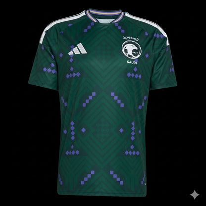 MAILLOT DOMICILE ARABIE SAOUDITE COUPE DU MONDE 2026