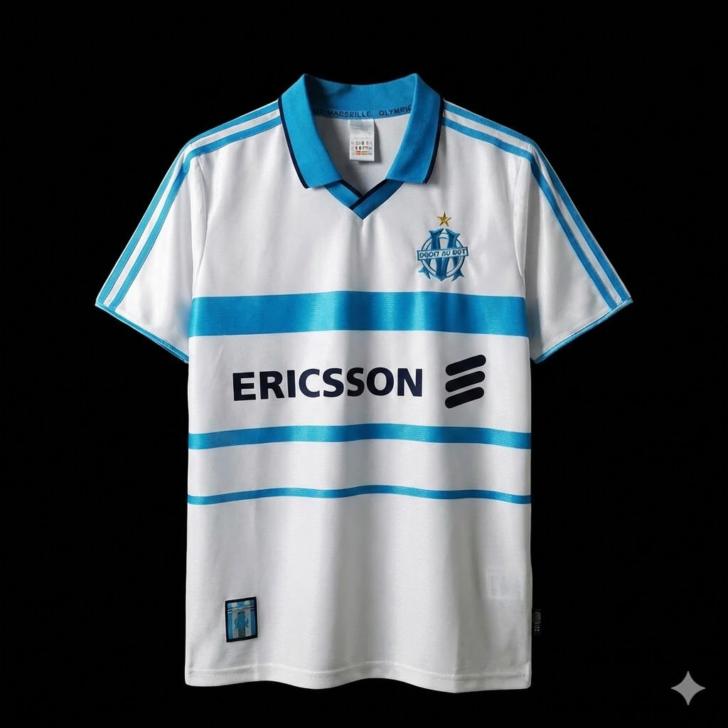 MAILLOT RÉTRO MARSEILLE DOMICILE 1998/1999