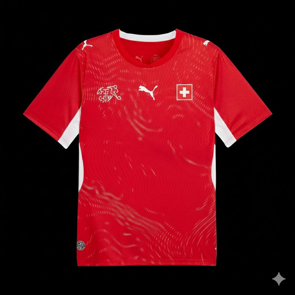 MAILLOT SUISSE DOMICILE COUPE DU MONDE 2026
