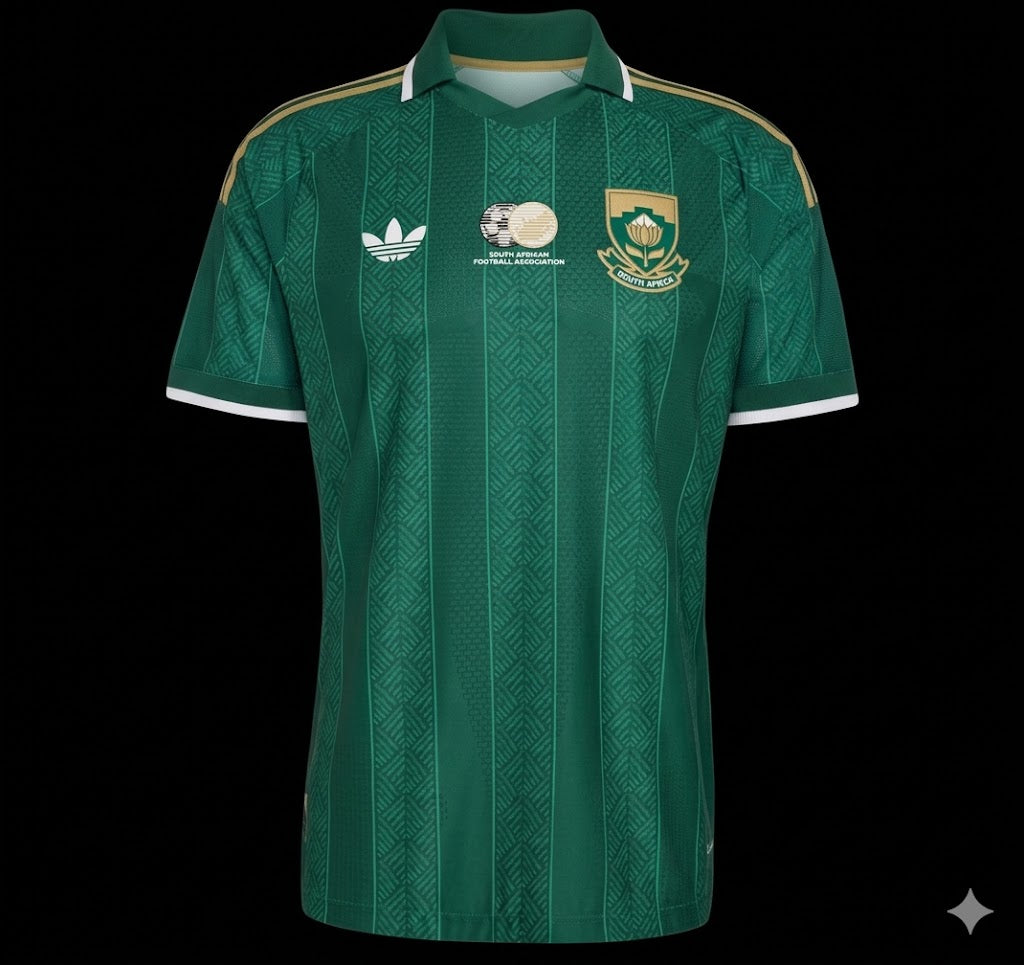 MAILLOT AFRIQUE DU SUD EXTÉRIEUR COUPE DU MONDE 2026