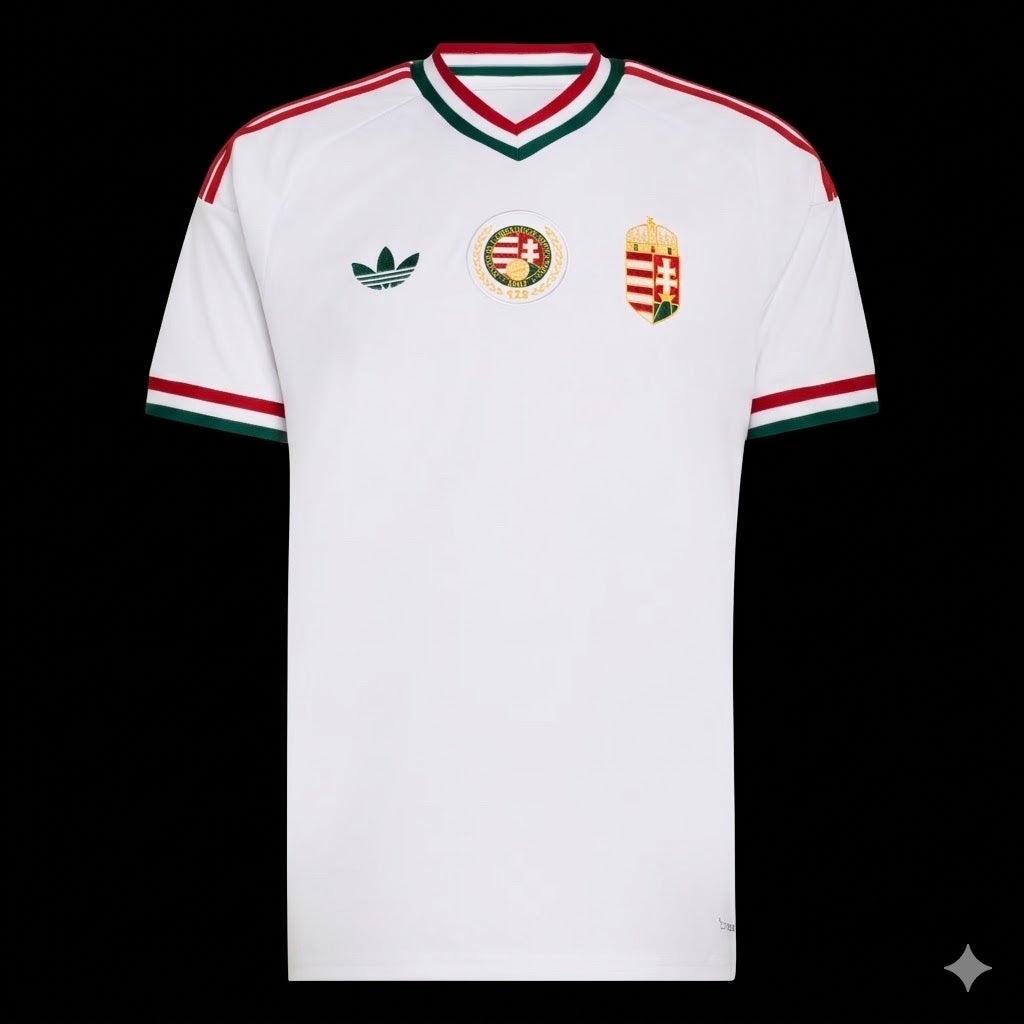 MAILLOT HONGRIE EXTÉRIEUR COUPE DU MONDE 2026