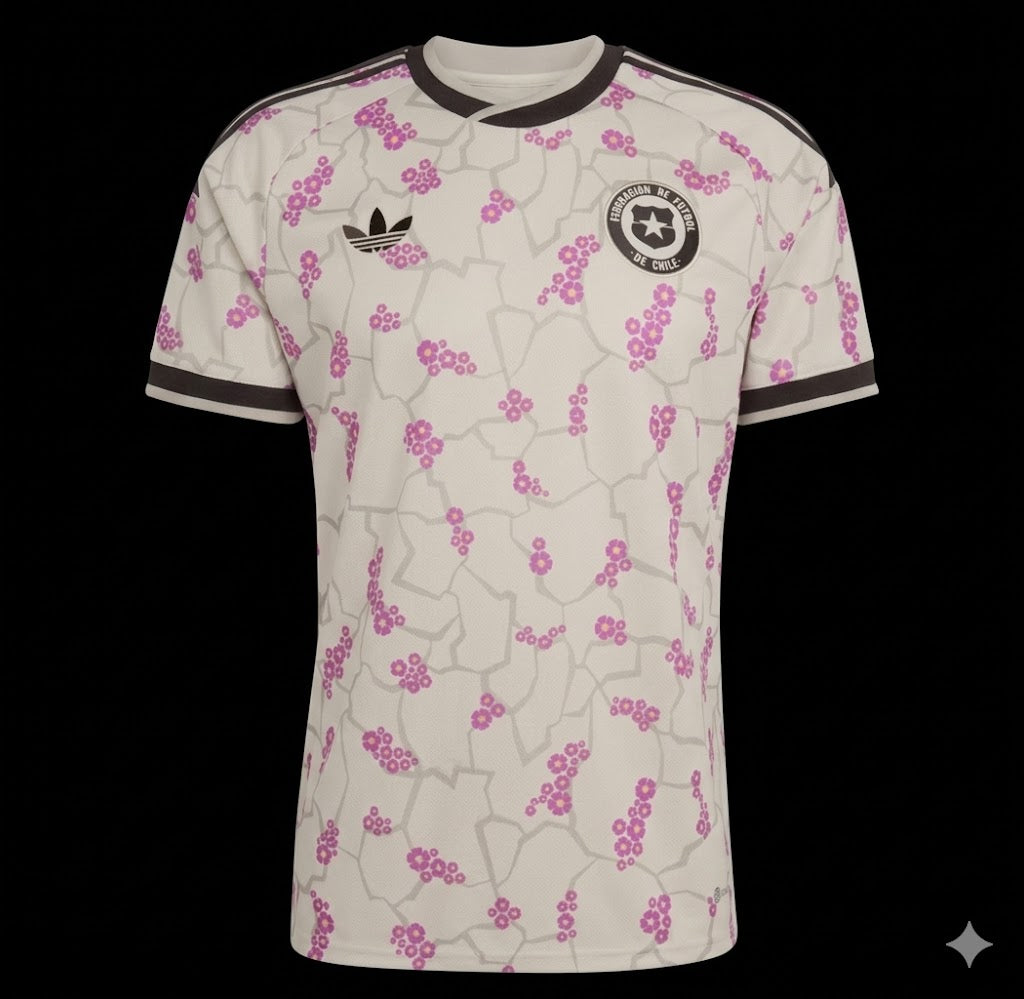 MAILLOT CHILIE EXTÉRIEUR COUPE DU MONDE 2026