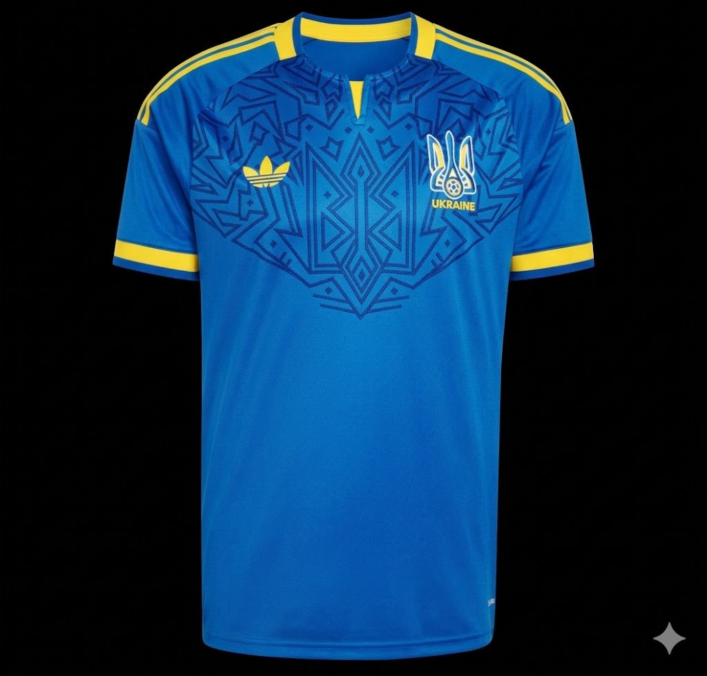 MAILLOT UKRAINE EXTÉRIEUR COUPE DU MONDE 2026